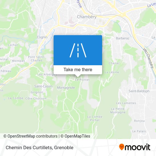 Chemin Des Curtillets map