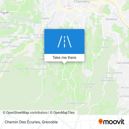 Chemin Des Écuries map