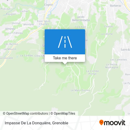 Impasse De La Donquière map