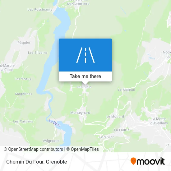 Chemin Du Four map