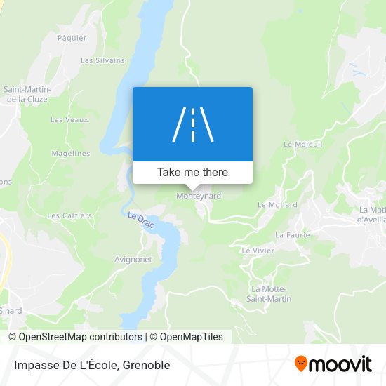 Impasse De L'École map
