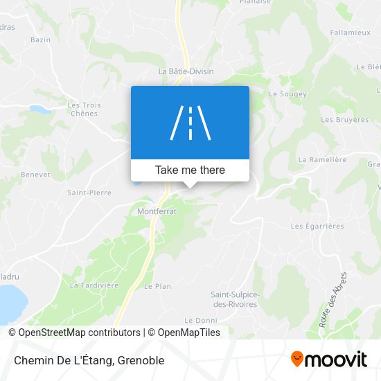 Chemin De L'Étang map