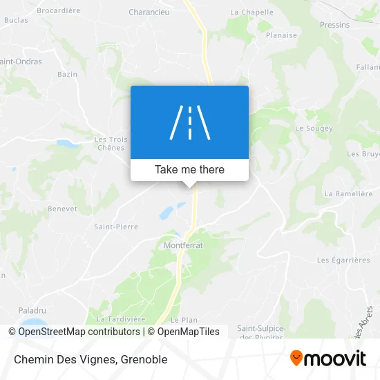 Chemin Des Vignes map