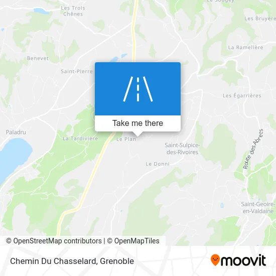 Chemin Du Chasselard map