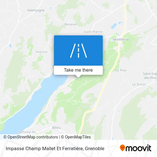Impasse Champ Mallet Et Ferratière map