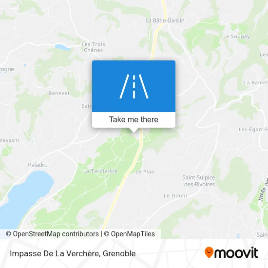 Impasse De La Verchère map