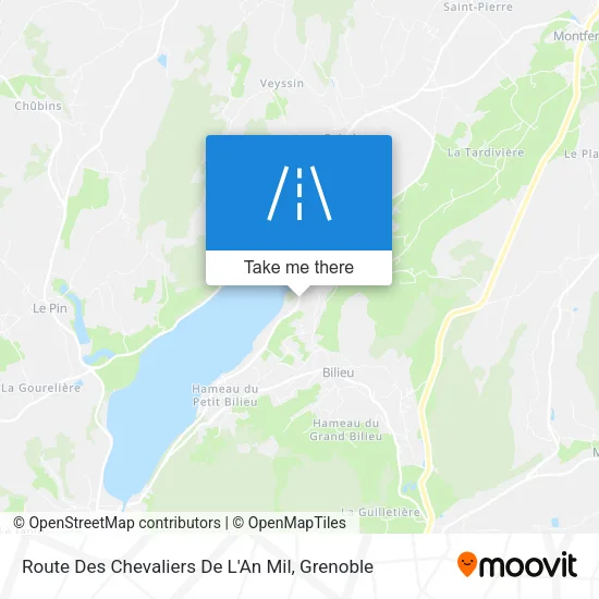 Route Des Chevaliers De L'An Mil map