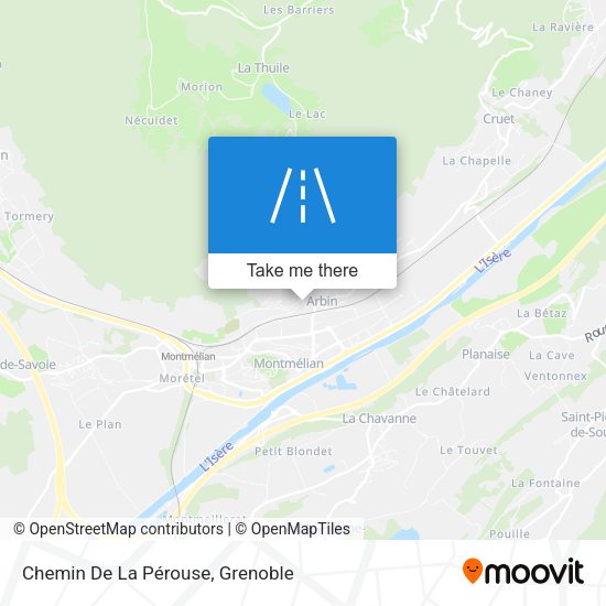 Chemin De La Pérouse map