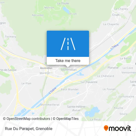 Rue Du Parapet map