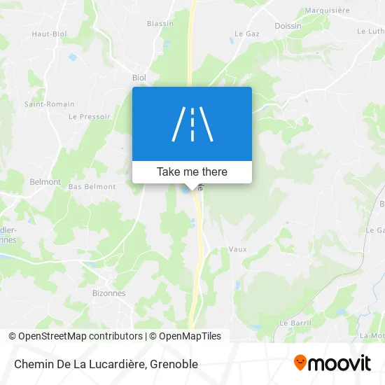 Chemin De La Lucardière map
