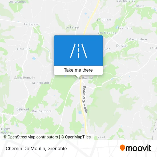 Chemin Du Moulin map