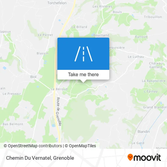 Chemin Du Vernatel map