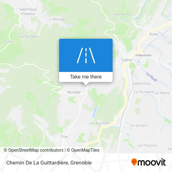 Chemin De La Guittardière map