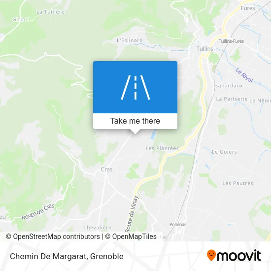 Chemin De Margarat map