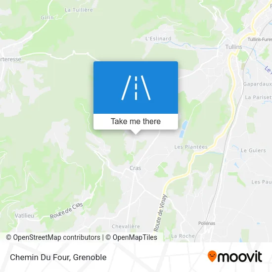 Chemin Du Four map