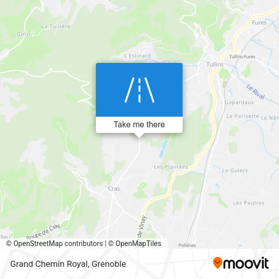 Grand Chemin Royal map