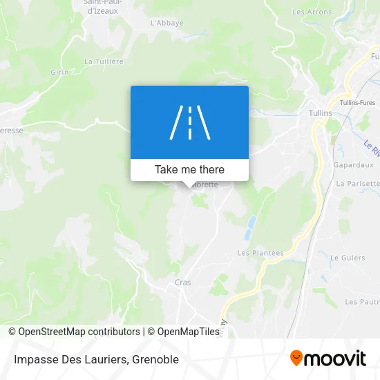 Impasse Des Lauriers map