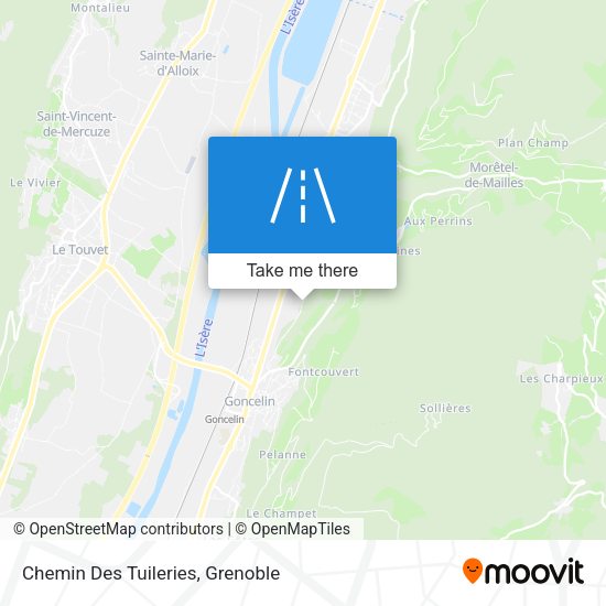 Chemin Des Tuileries map
