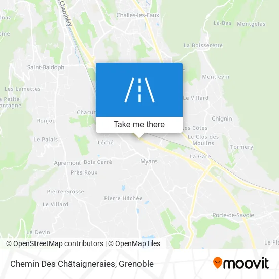 Chemin Des Châtaigneraies map