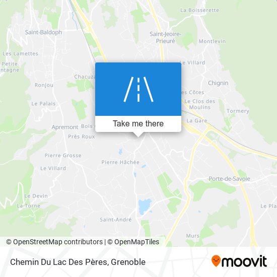 Chemin Du Lac Des Pères map