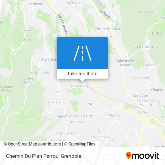 Chemin Du Plan Parrou map