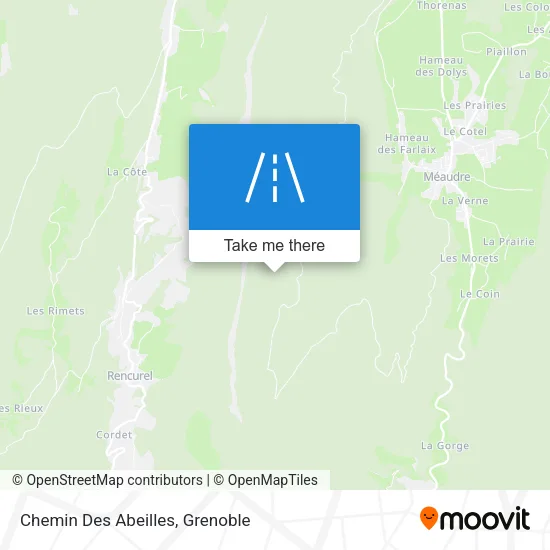 Chemin Des Abeilles map