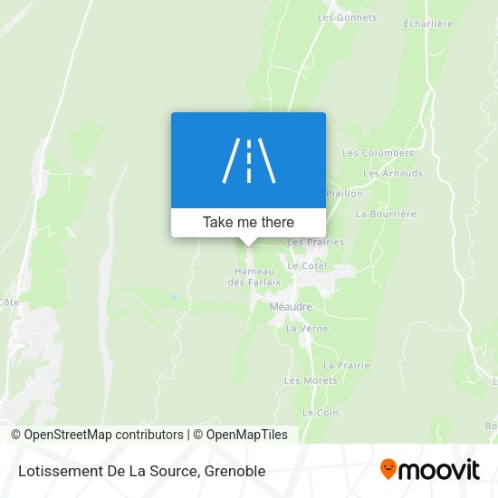 Lotissement De La Source map