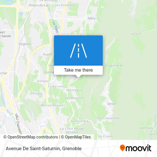 Avenue De Saint-Saturnin map