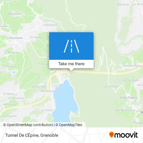 Tunnel De L'Épine map