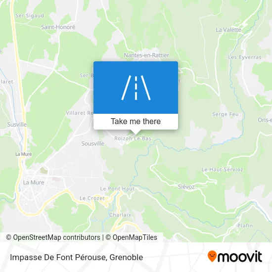 Impasse De Font Pérouse map