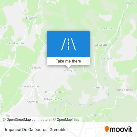 Impasse De Galéourou map
