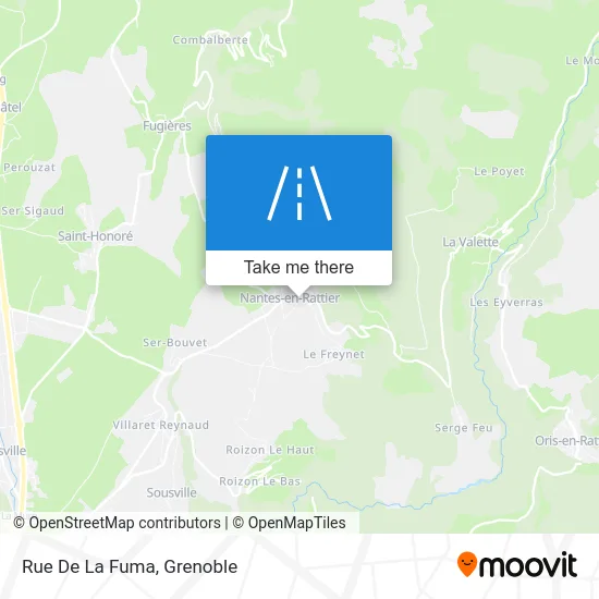Rue De La Fuma map
