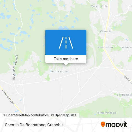 Chemin De Bonnafond map