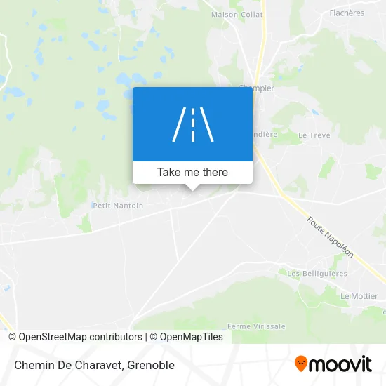 Chemin De Charavet map