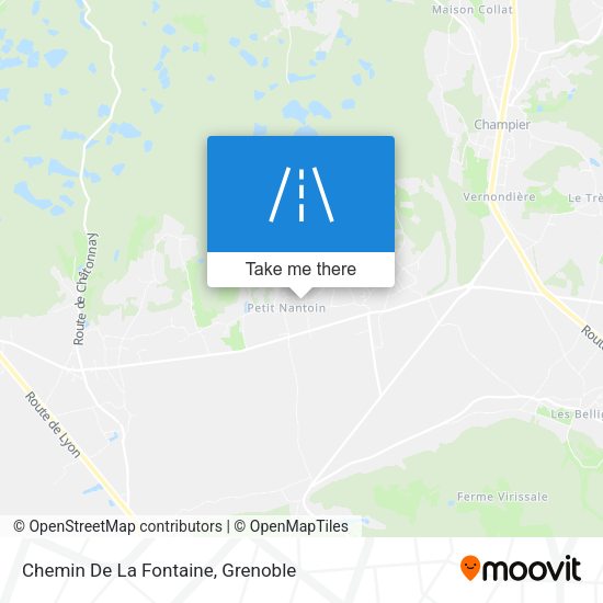 Chemin De La Fontaine map