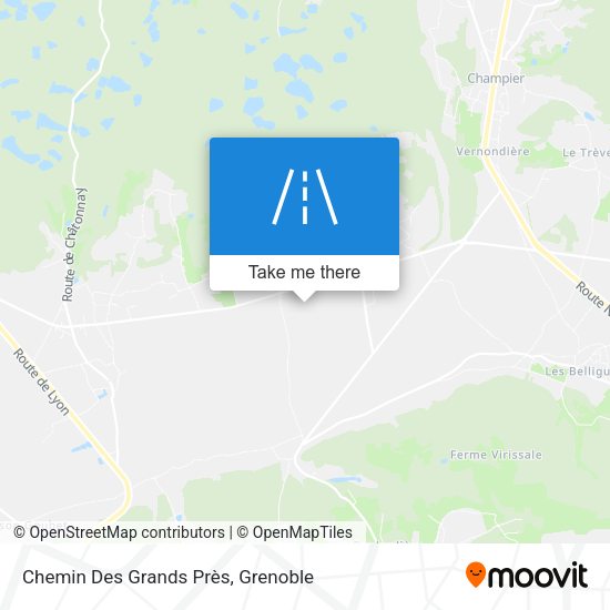 Chemin Des Grands Près map