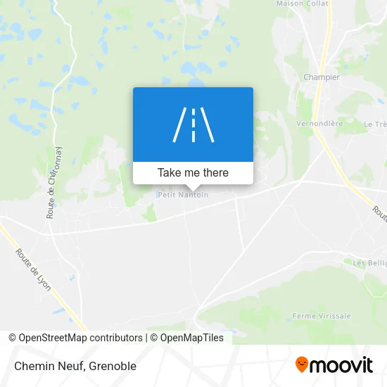 Chemin Neuf map