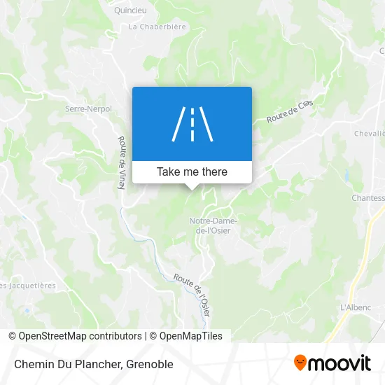Chemin Du Plancher map