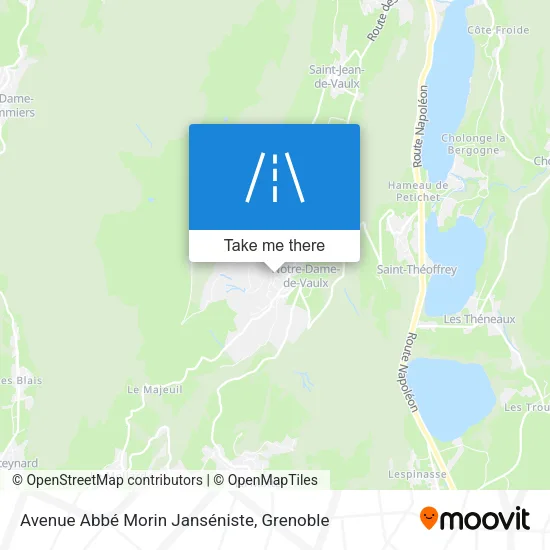 Avenue Abbé Morin Janséniste map
