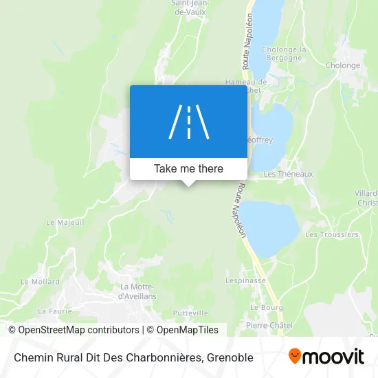 Chemin Rural Dit Des Charbonnières map