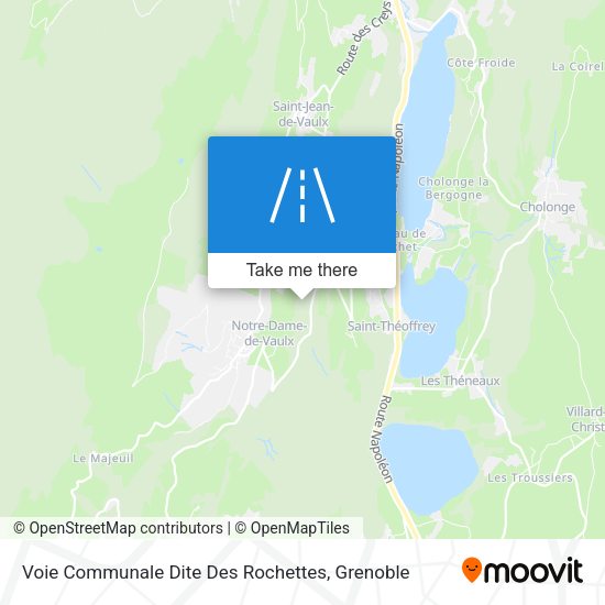 Voie Communale Dite Des Rochettes map