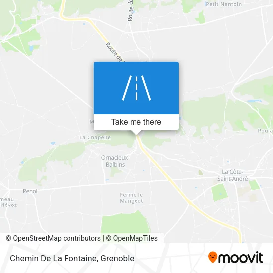 Chemin De La Fontaine map