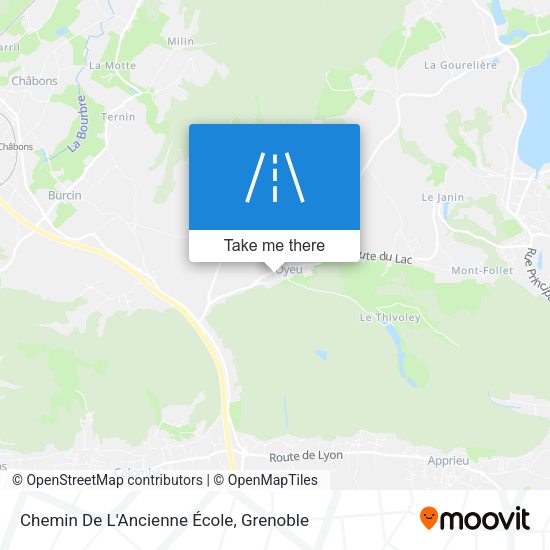 Chemin De L'Ancienne École map