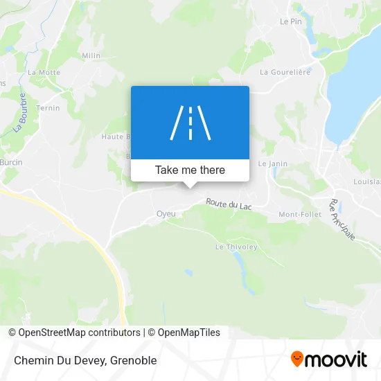 Chemin Du Devey map