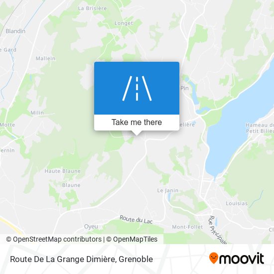 Route De La Grange Dimière map