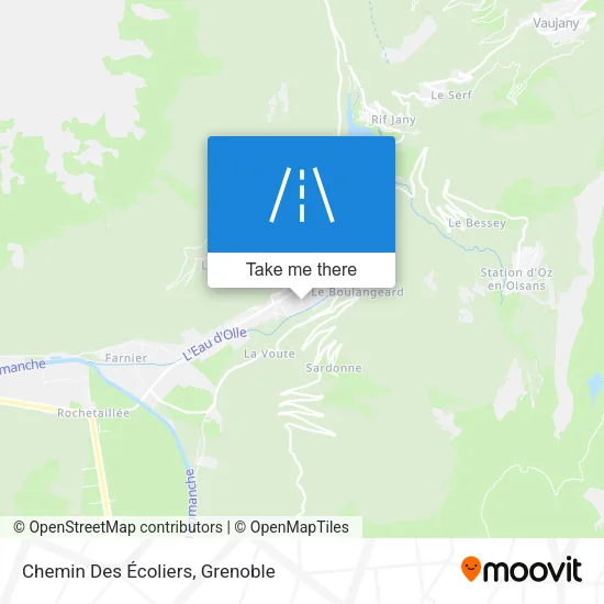 Chemin Des Écoliers map