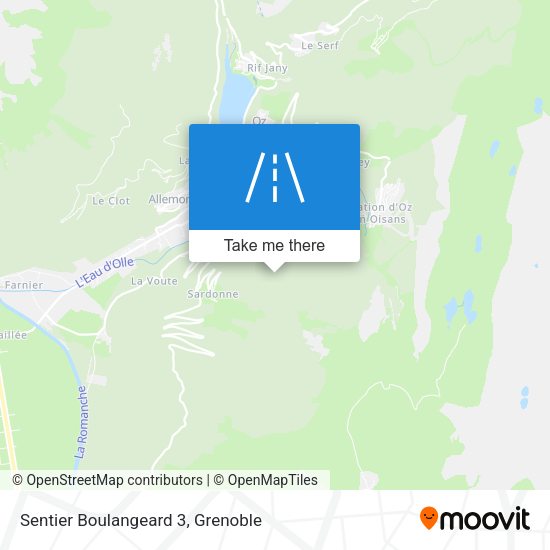 Sentier Boulangeard 3 map