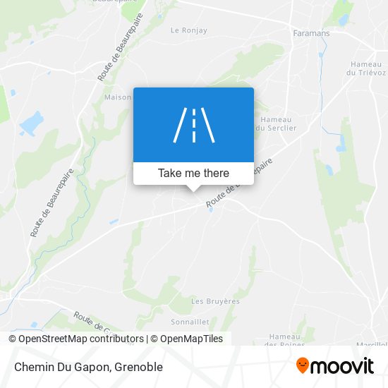 Chemin Du Gapon map