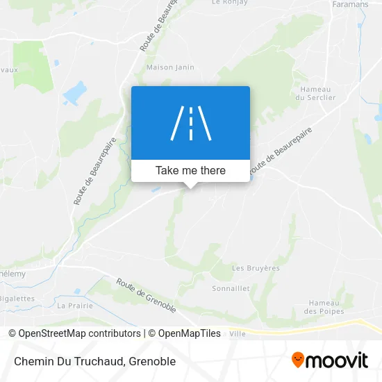 Chemin Du Truchaud map