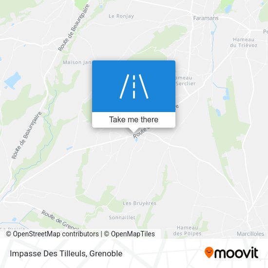 Impasse Des Tilleuls map